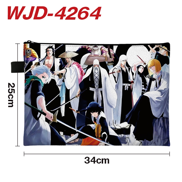 Bleach Anime Full Color A4 Document Bag 34x25cm WJD-4264