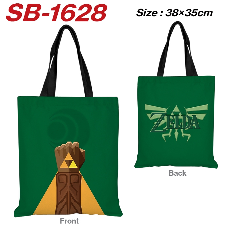 The Legend of Zelda Anime Canvas Handheld Shoulder Bag Handbag Shopping Bag 38X35CM SB-1628