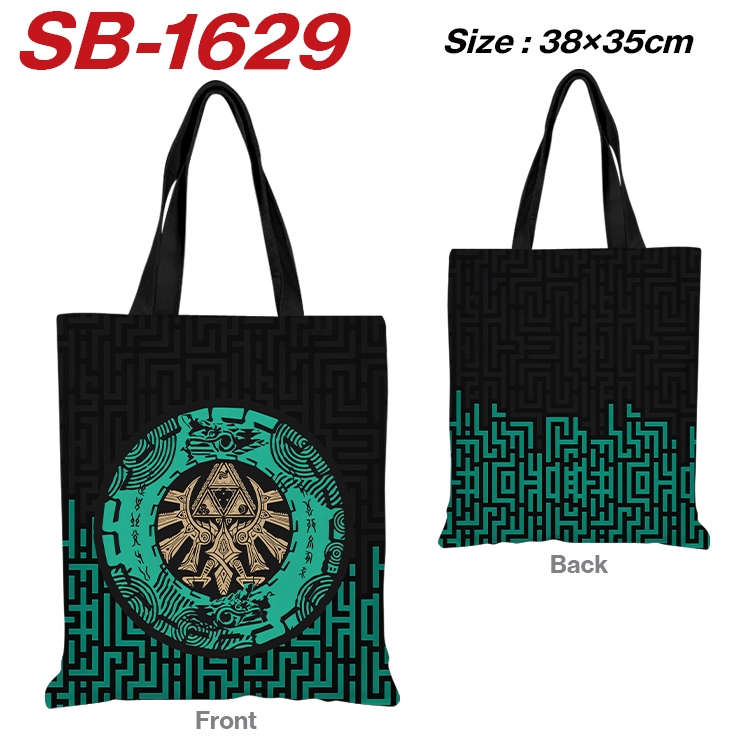 The Legend of Zelda Anime Canvas Handheld Shoulder Bag Handbag Shopping Bag 38X35CM SB-1629