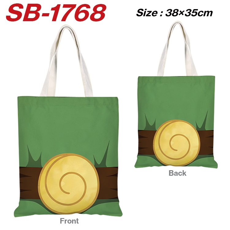 The Legend of Zelda Anime Canvas Handheld Shoulder Bag Handbag Shopping Bag 38X35CM SB-1768