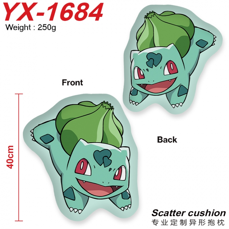 Pokemon Crystal plush shaped plush doll pillows and cushions 40CM  YX-1684