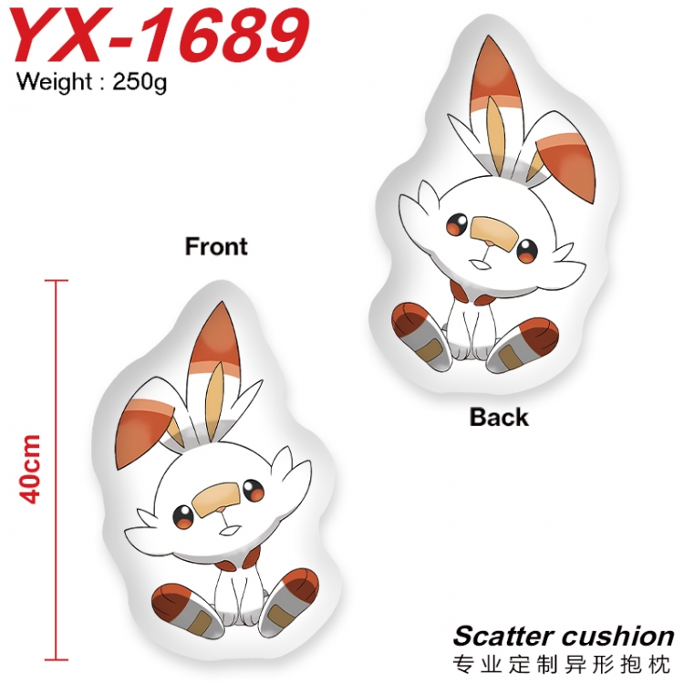 Pokemon Crystal plush shaped plush doll pillows and cushions 40CM YX-1689