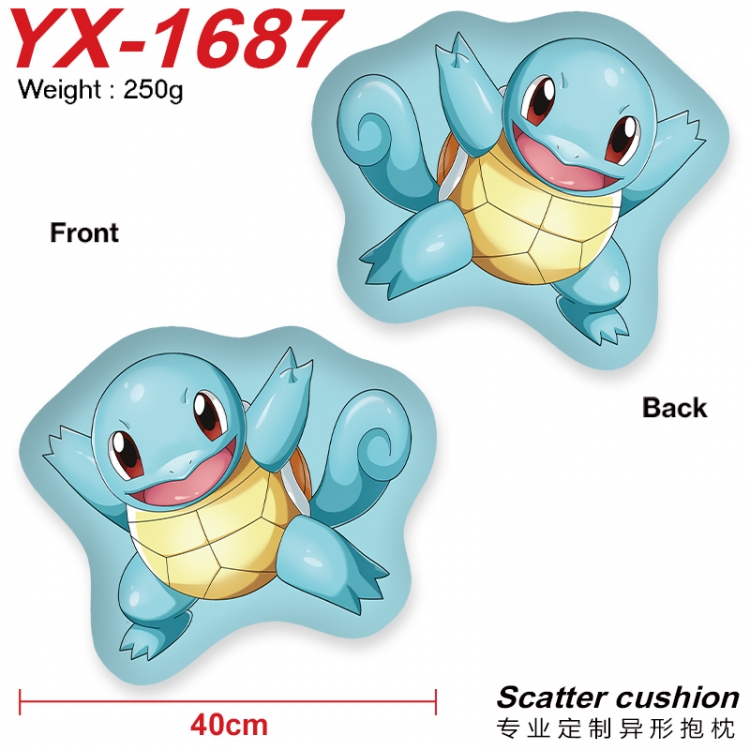 Pokemon Crystal plush shaped plush doll pillows and cushions 40CM YX-1687