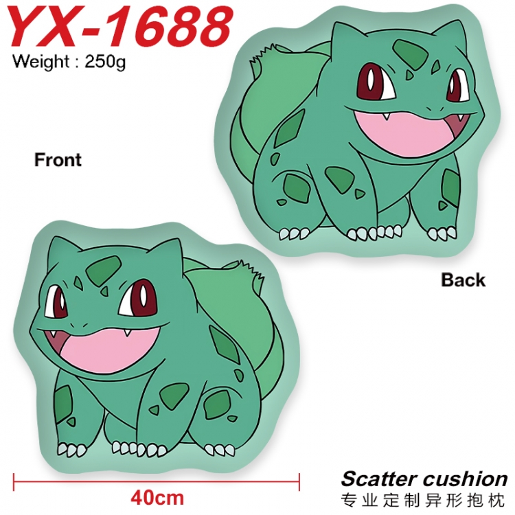 Pokemon Crystal plush shaped plush doll pillows and cushions 40CM YX-1688