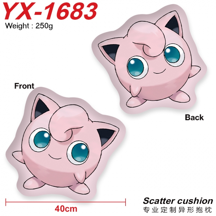 Pokemon Crystal plush shaped plush doll pillows and cushions 40CM YX-1683