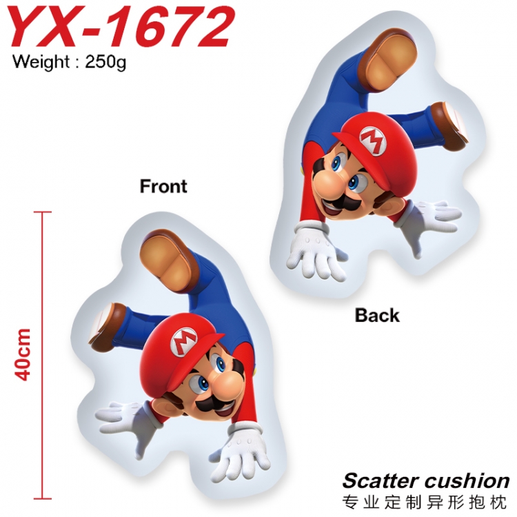 Super Mario Crystal plush shaped plush doll pillows and cushions 40CM  YX-1672