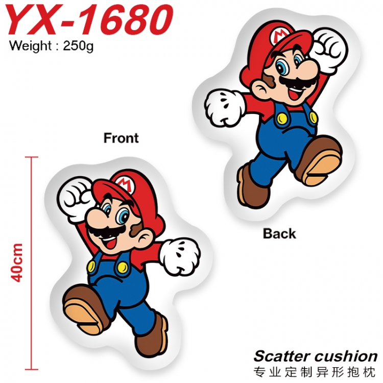 Super Mario Crystal plush shaped plush doll pillows and cushions 40CM YX-1680