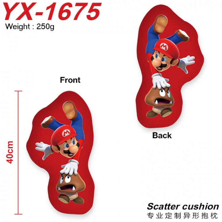 Super Mario Crystal plush shaped plush doll pillows and cushions 40CM  YX-1675