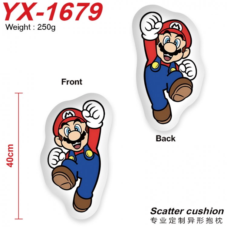 Super Mario Crystal plush shaped plush doll pillows and cushions 40CM YX-1679