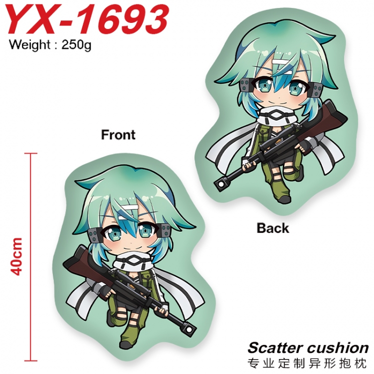 Sword Art Online Crystal plush shaped plush doll pillows and cushions 40CM  YX-1693