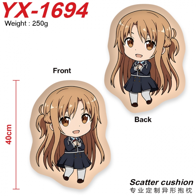 Sword Art Online Crystal plush shaped plush doll pillows and cushions 40CM YX-1694