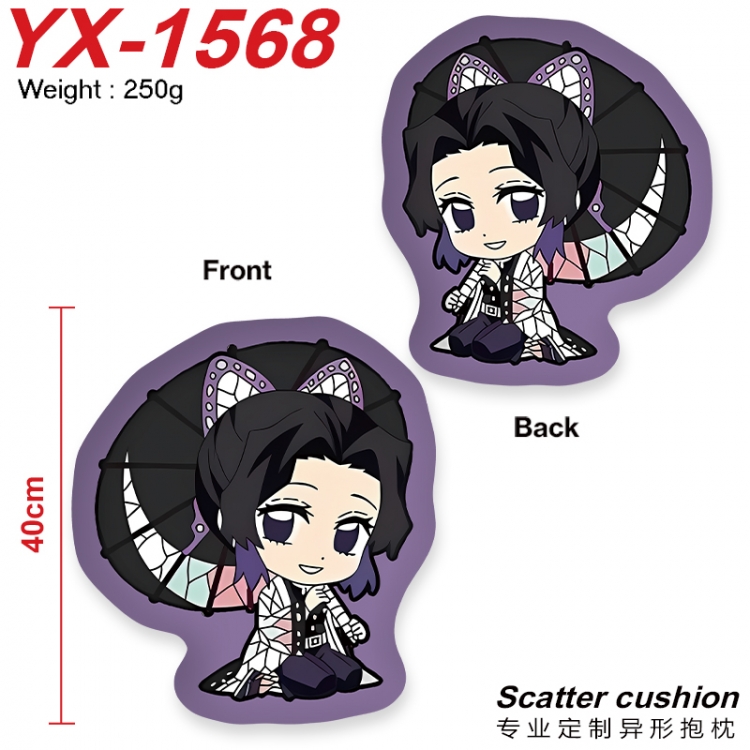 Demon Slayer Kimets Crystal plush shaped plush doll pillows and cushions 40CM YX-1568