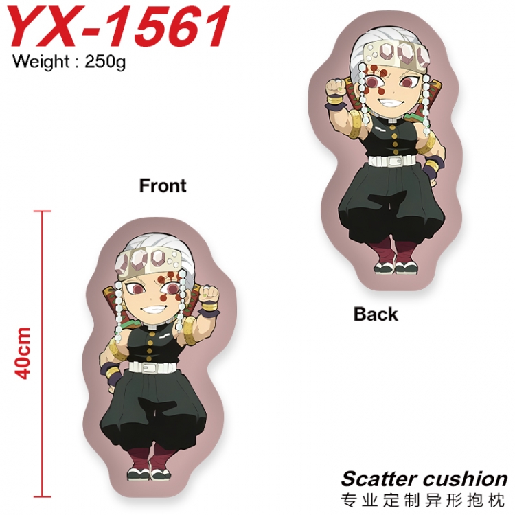 Demon Slayer Kimets Crystal plush shaped plush doll pillows and cushions 40CM YX-1561