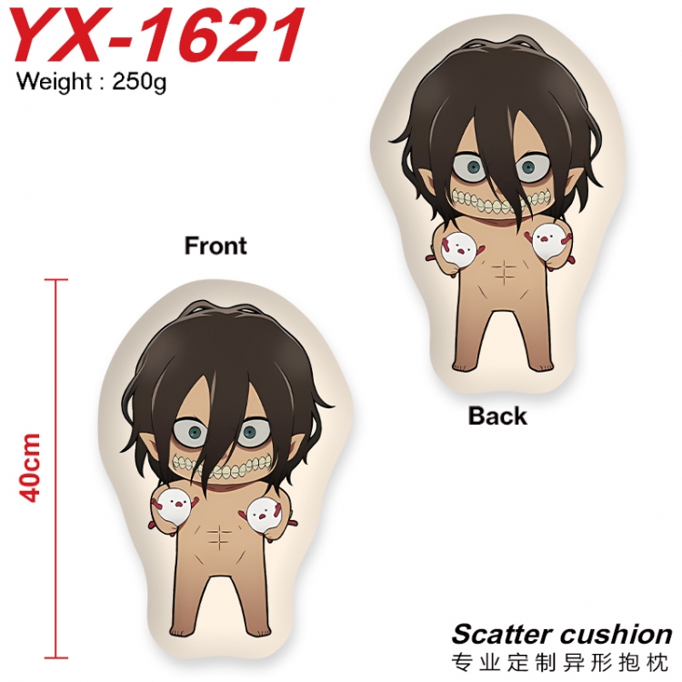 Shingeki no Kyojin Crystal plush shaped plush doll pillows and cushions 40CM  YX-1621