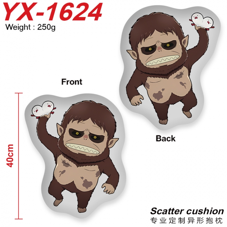 Shingeki no Kyojin Crystal plush shaped plush doll pillows and cushions 40CM YX-1624