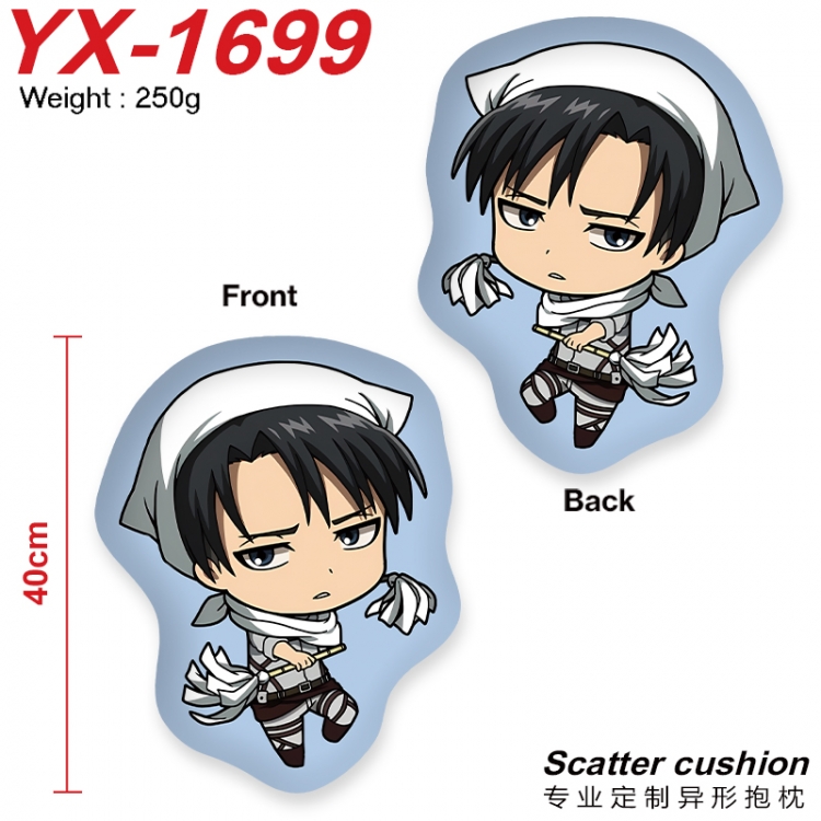 Shingeki no Kyojin Crystal plush shaped plush doll pillows and cushions 40CM YX-1699