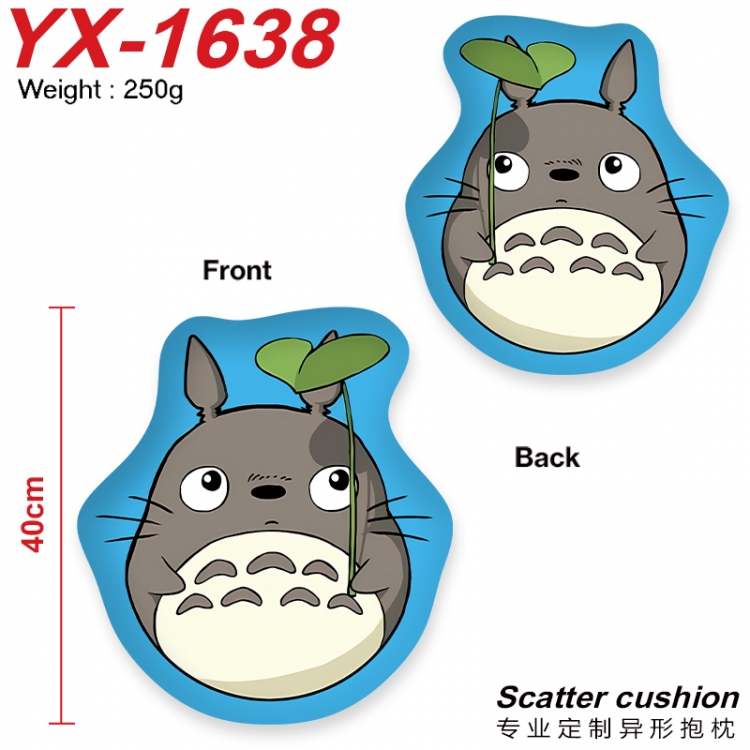 TOTORO Crystal plush shaped plush doll pillows and cushions 40CM  YX-1638