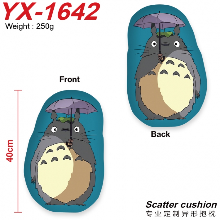 TOTORO Crystal plush shaped plush doll pillows and cushions 40CM  YX-1642