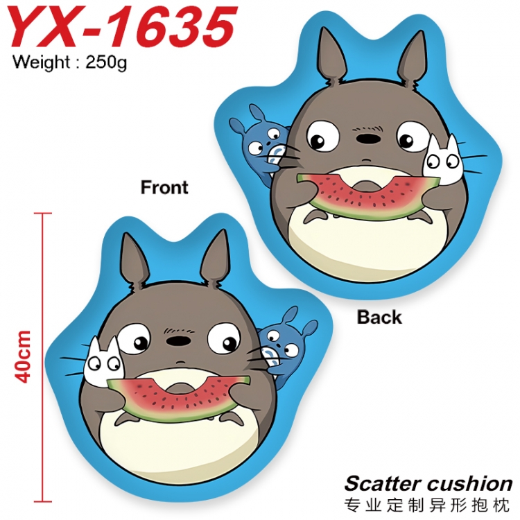 TOTORO Crystal plush shaped plush doll pillows and cushions 40CM YX-1635