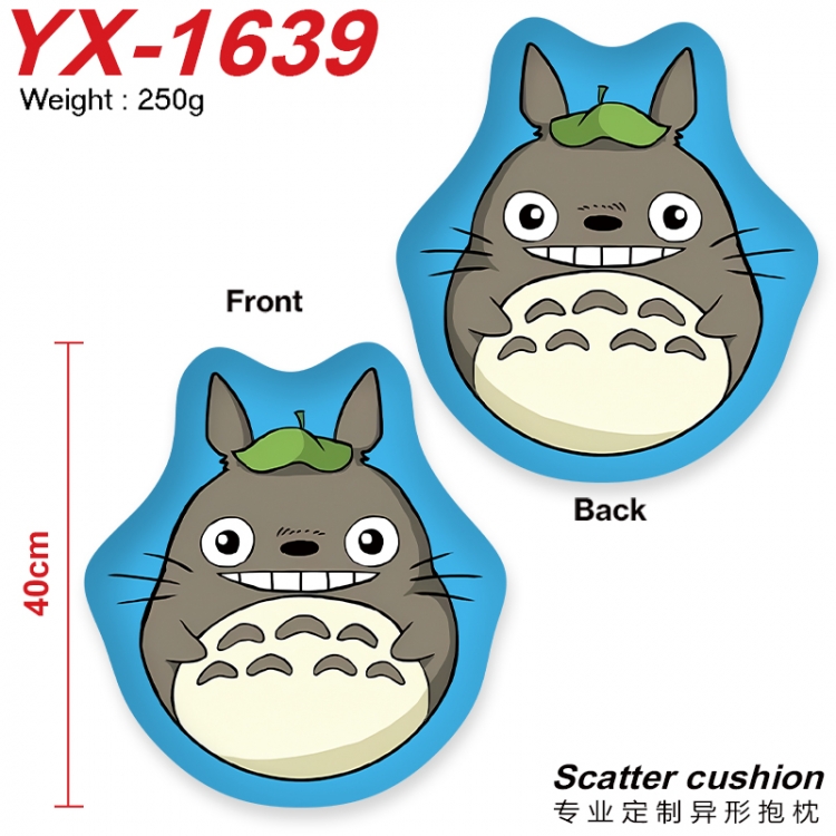 TOTORO Crystal plush shaped plush doll pillows and cushions 40CM YX-1639