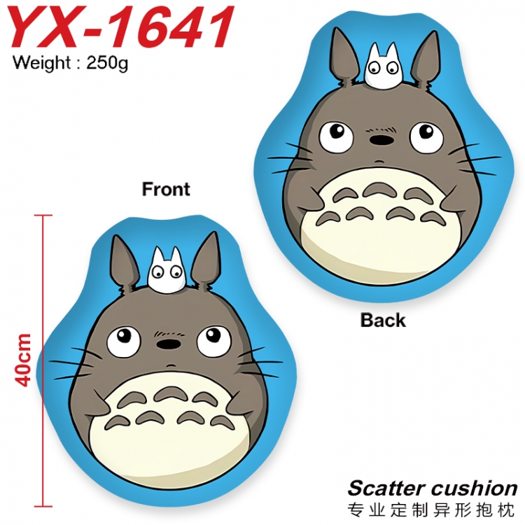 TOTORO Crystal plush shaped plush doll pillows and cushions 40CM YX-1641