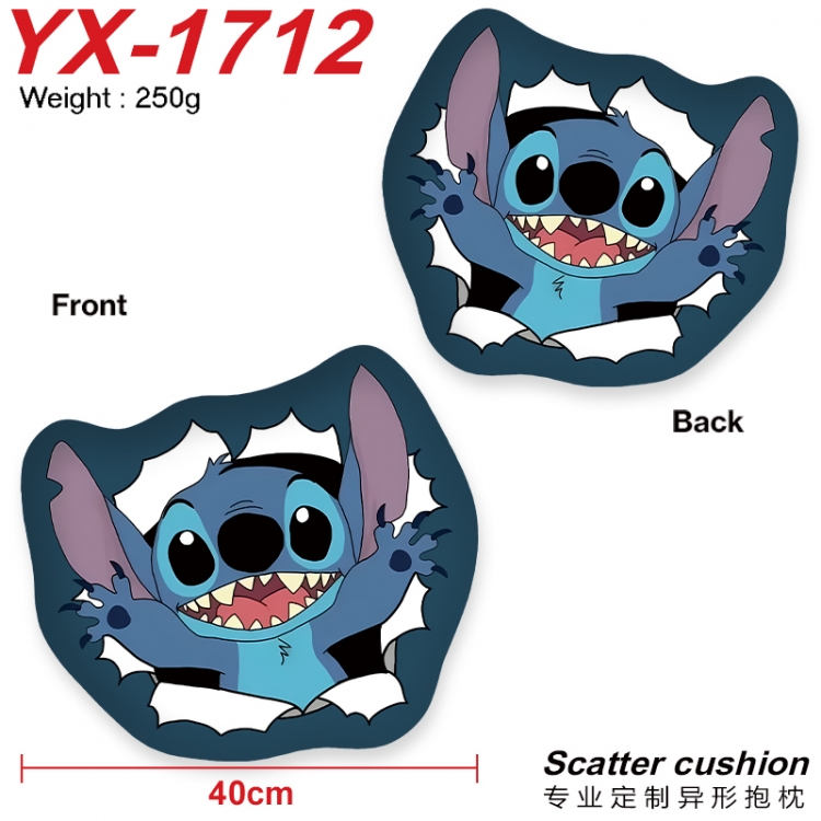 Lilo & Stitch Crystal plush shaped plush doll pillows and cushions 40CM