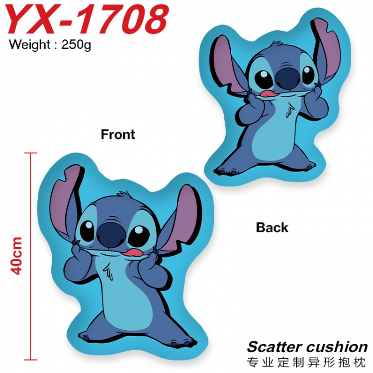 Lilo & Stitch Crystal plush shaped plush doll pillows and cushions 40CM