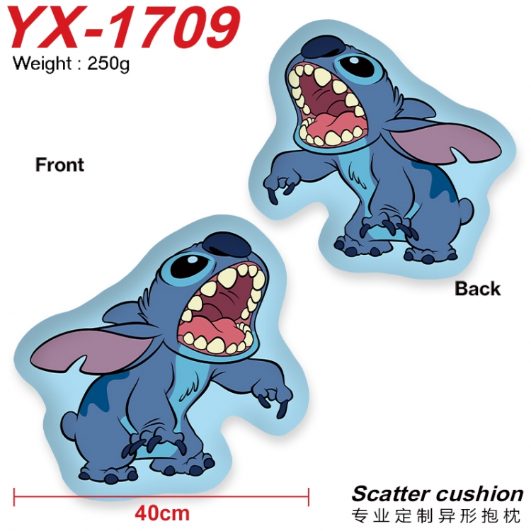 Lilo & Stitch Crystal plush shaped plush doll pillows and cushions 40CM