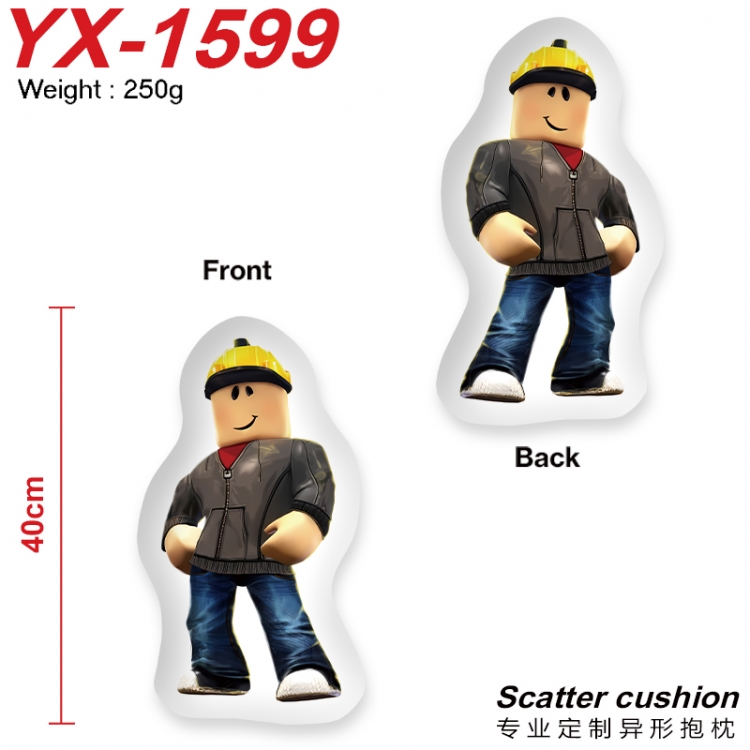 Roblox Crystal plush shaped plush doll pillows and cushions 40CM