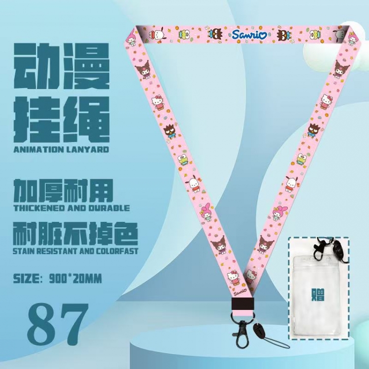 sanrio Animation peripheral long hanging rope 900x20mm price for 5 pcs