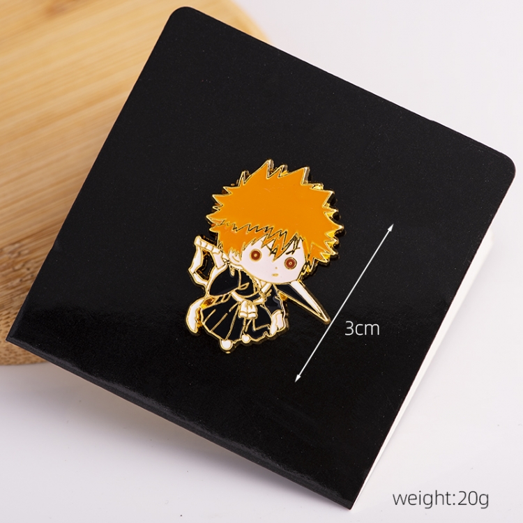 Bleach Anime cartoon metal brooch  price for 5 pcs 