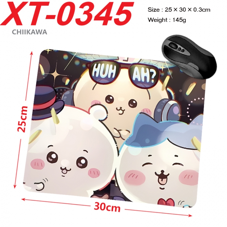 Chiikawa Anime peripheral new lock edge mouse pad 25X30cm  XT-0345