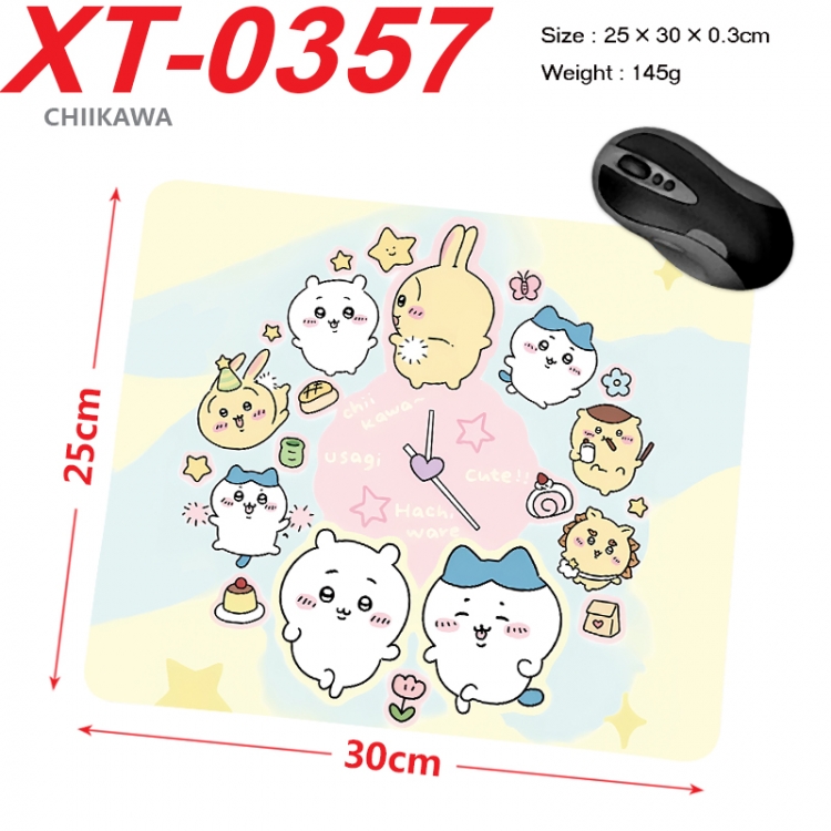 Chiikawa Anime peripheral new lock edge mouse pad 25X30cm XT-0357