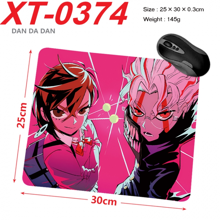 DANDADAN Anime peripheral new lock edge mouse pad 25X30cm  XT-0374