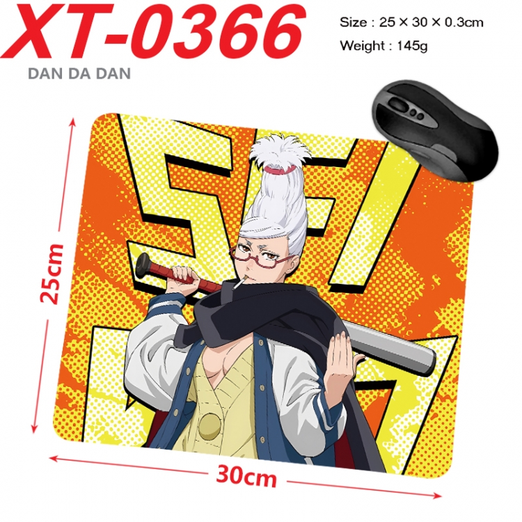 DANDADAN Anime peripheral new lock edge mouse pad 25X30cm  XT-0366