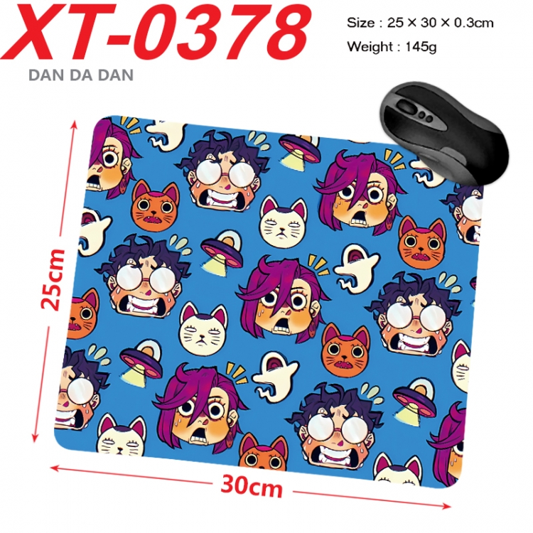 DANDADAN Anime peripheral new lock edge mouse pad 25X30cm  XT-0378