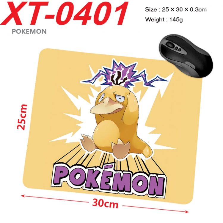 Pokemon Anime peripheral new lock edge mouse pad 25X30cm XT-0401