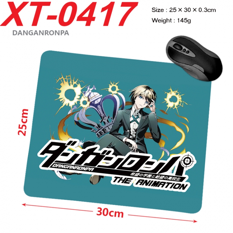 Dangan-Ronpa Anime peripheral new lock edge mouse pad 25X30cm XT-0417