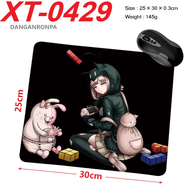 Dangan-Ronpa Anime peripheral new lock edge mouse pad 25X30cm XT-0429