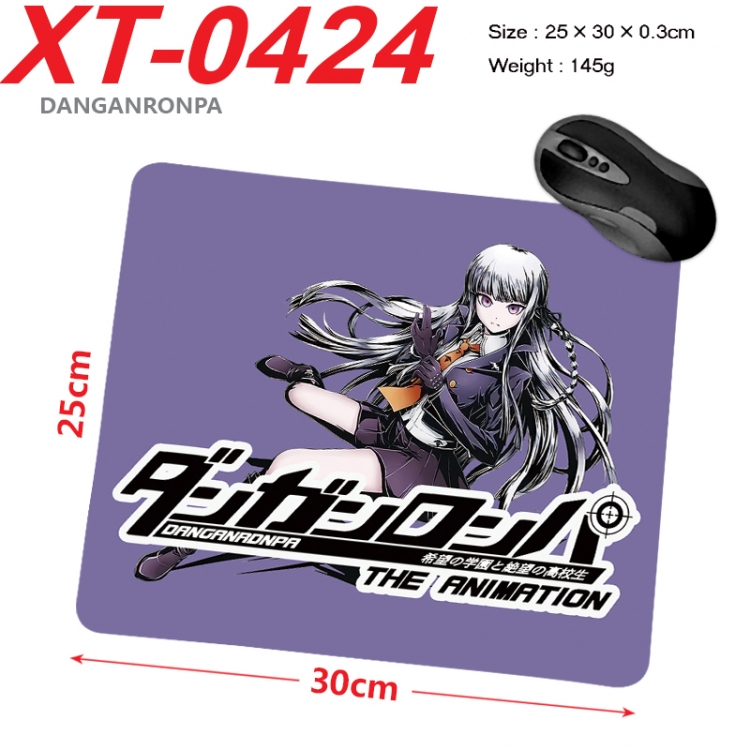 Dangan-Ronpa Anime peripheral new lock edge mouse pad 25X30cm XT-0424