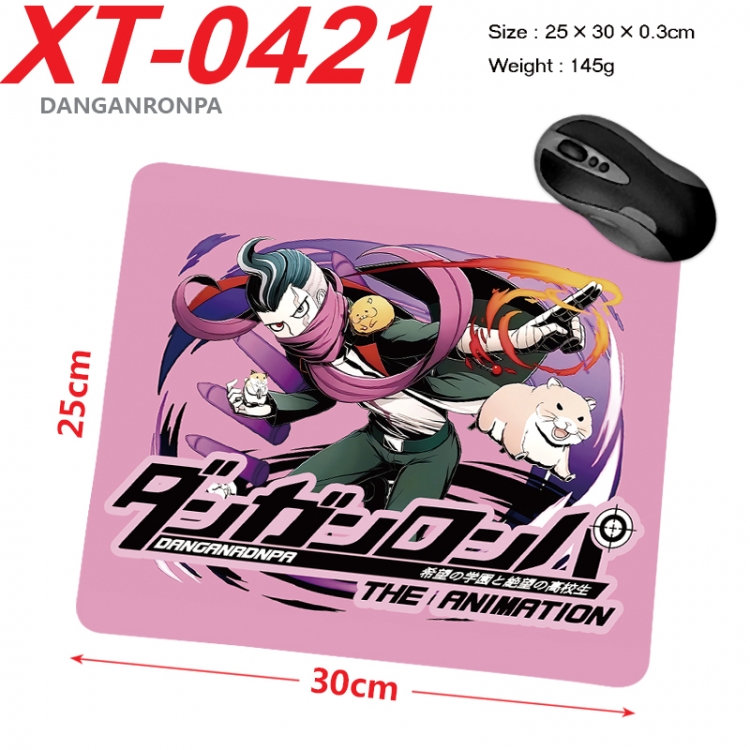 Dangan-Ronpa Anime peripheral new lock edge mouse pad 25X30cm XT-0421