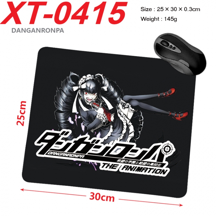 Dangan-Ronpa Anime peripheral new lock edge mouse pad 25X30cm XT-0415