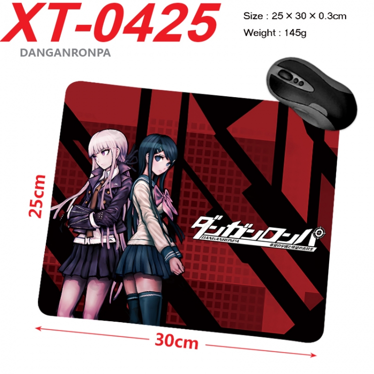 Dangan-Ronpa Anime peripheral new lock edge mouse pad 25X30cm XT-0425