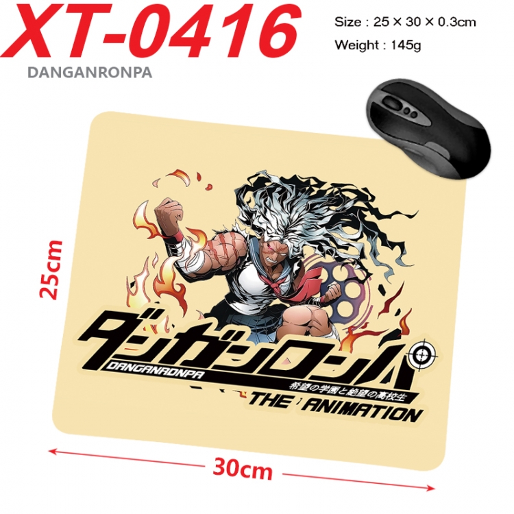 Dangan-Ronpa Anime peripheral new lock edge mouse pad 25X30cm  XT-0416