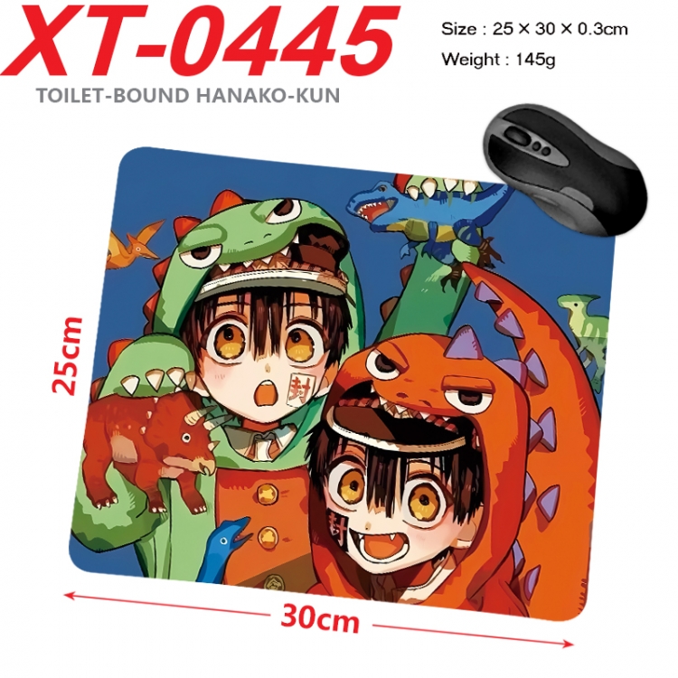 Toilet-bound Hanako-kun Anime peripheral new lock edge mouse pad 25X30cm  XT-0445