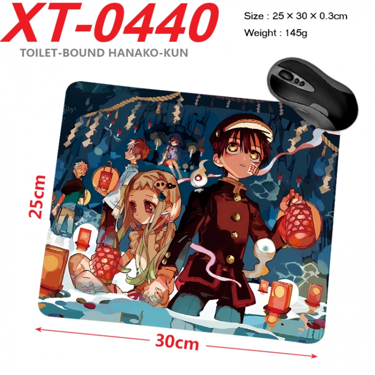 Toilet-bound Hanako-kun Anime peripheral new lock edge mouse pad 25X30cm  XT-0440