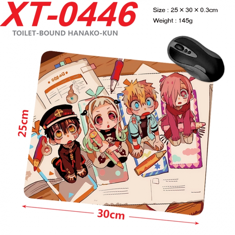 Toilet-bound Hanako-kun Anime peripheral new lock edge mouse pad 25X30cm XT-0446