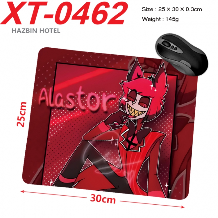 Hazbin Hotel Anime peripheral new lock edge mouse pad 25X30cm  XT-0462