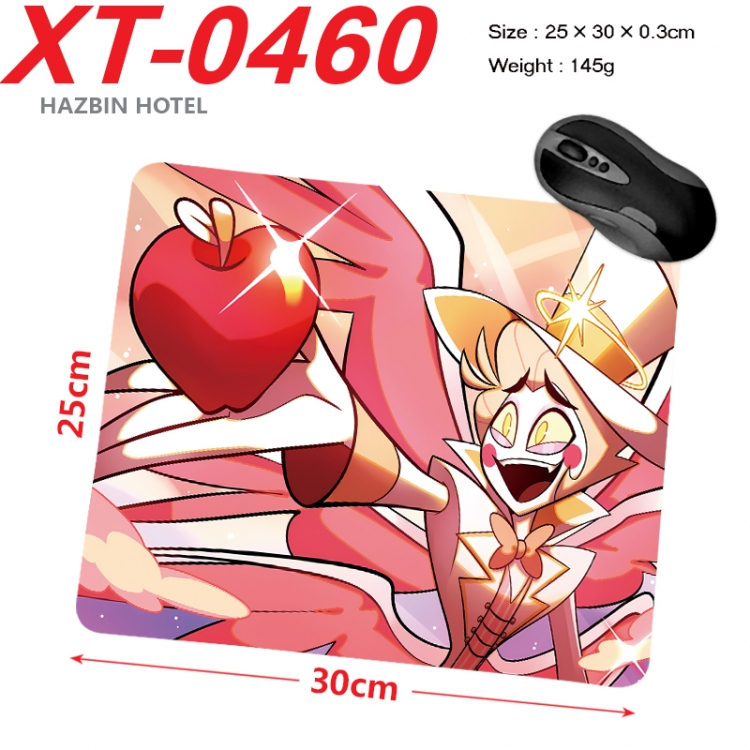 Hazbin Hotel Anime peripheral new lock edge mouse pad 25X30cm XT-0460