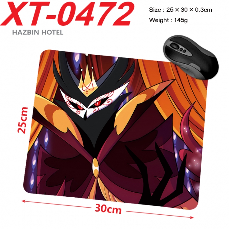 Hazbin Hotel Anime peripheral new lock edge mouse pad 25X30cm XT-0472